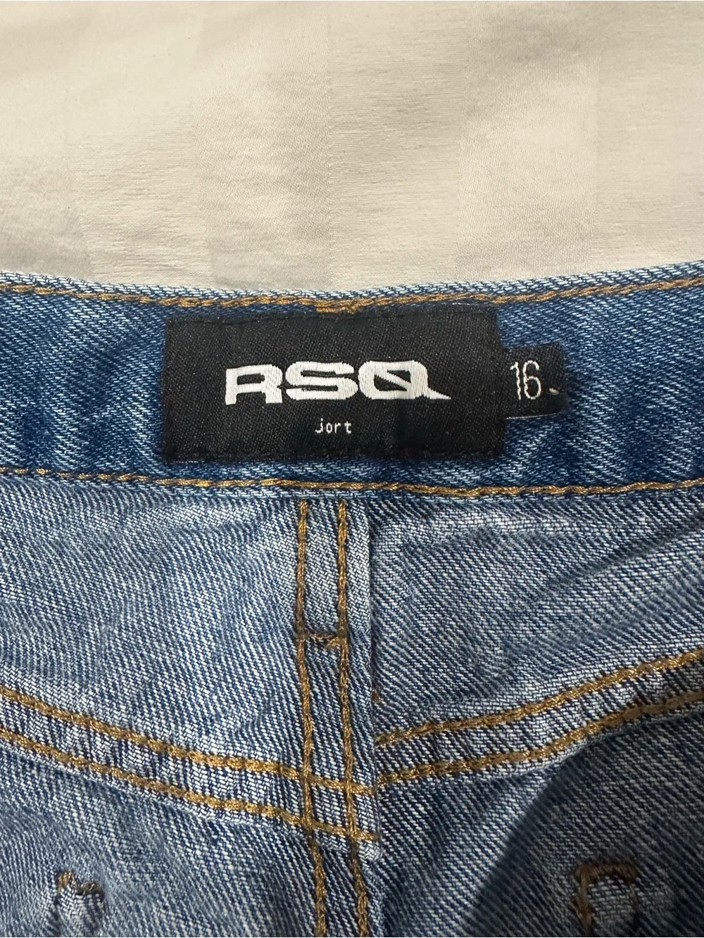 Tilly’s RSQ youth jean shorts (jorts)— skater, baggy, or 90s vibe— Size 16